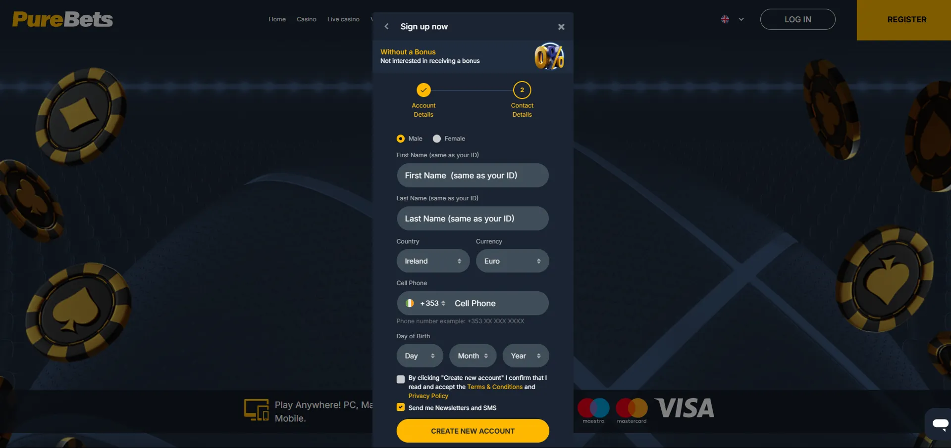 10bb cassino online